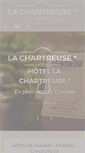 Mobile Screenshot of chartreusehotel.com