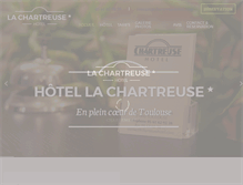 Tablet Screenshot of chartreusehotel.com
